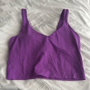 Lululemon Athletica Vibrant Purple Align Tank